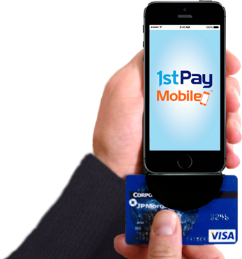 1stPayMobile - Mobile credit card processing for iPhone, iPad, or Android!